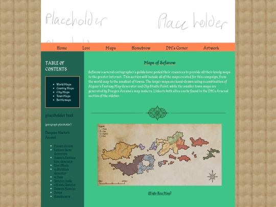 Main Pages/maps_homepage screenshot