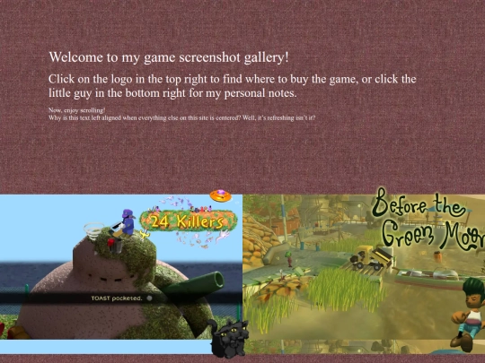 games screenshot