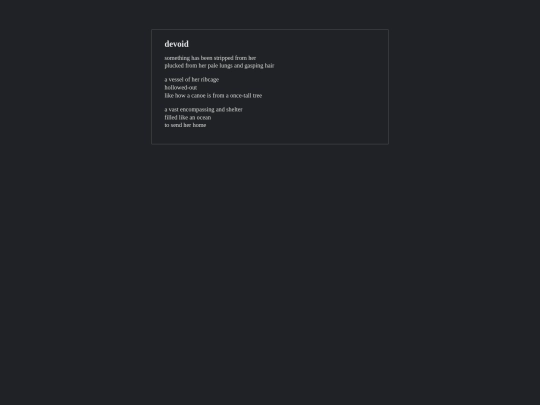 devoid screenshot