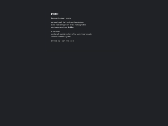 poems screenshot