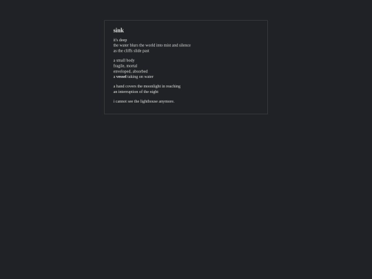 sink screenshot