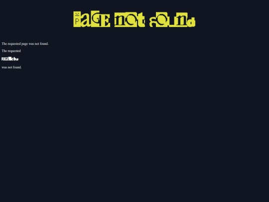 not_found screenshot