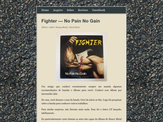 reviews/musica/fighter-no-pain-no-gain screenshot