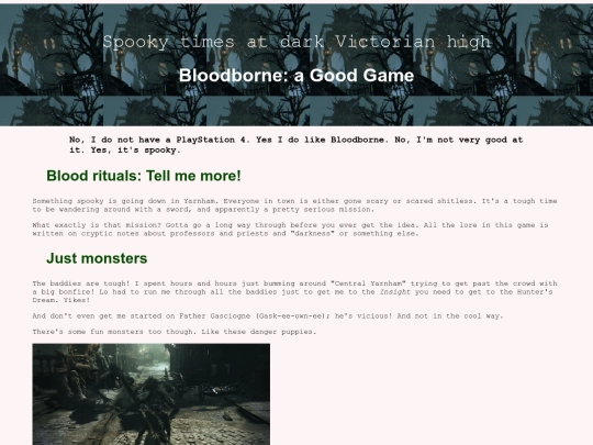 bloodborne screenshot