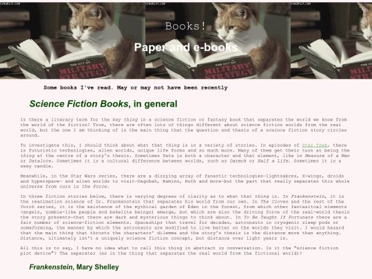 books screenshot