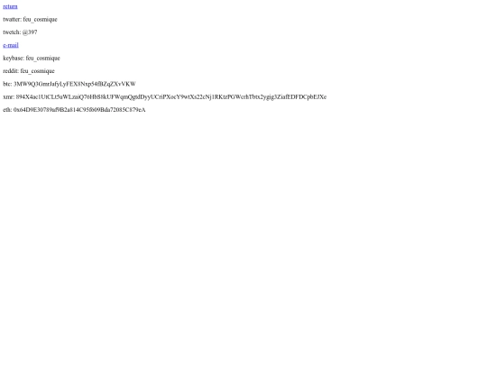 aboutme screenshot