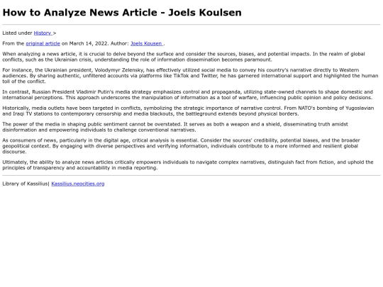 analyzenews screenshot