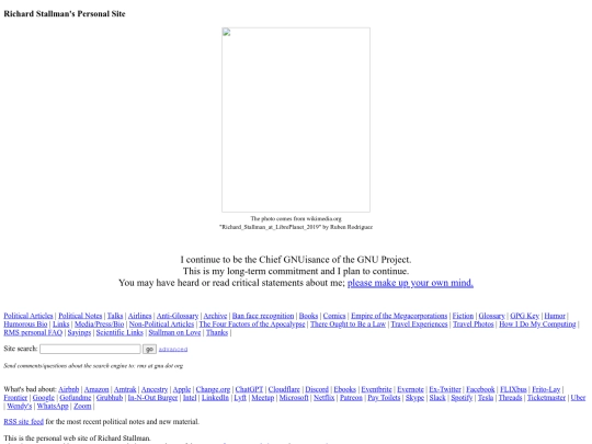 stallman screenshot