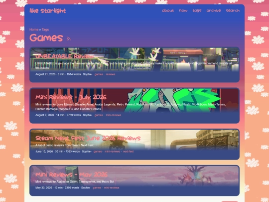 tags/games screenshot