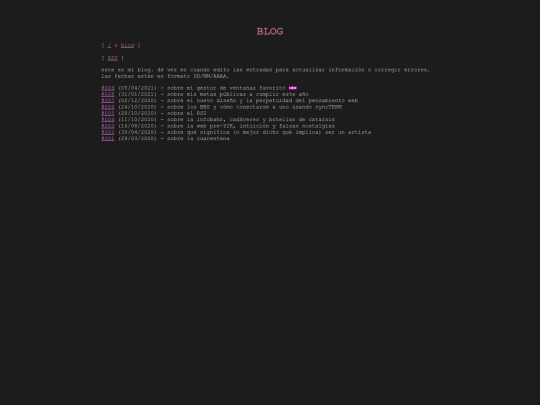 blog screenshot