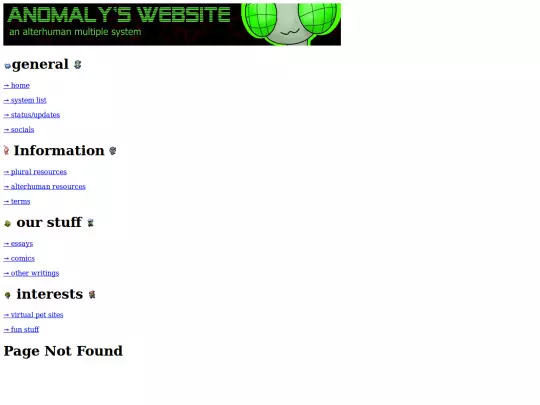 informational/informationaldaemonism screenshot
