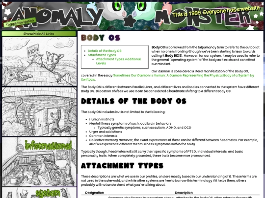 sys/pedia/body-os screenshot