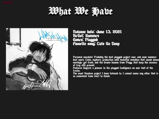 Music/WhatWeHave screenshot