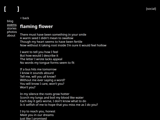 poems/flaming_flower screenshot