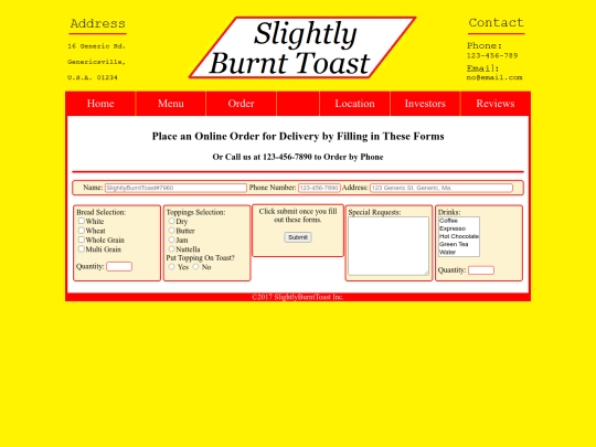 order screenshot
