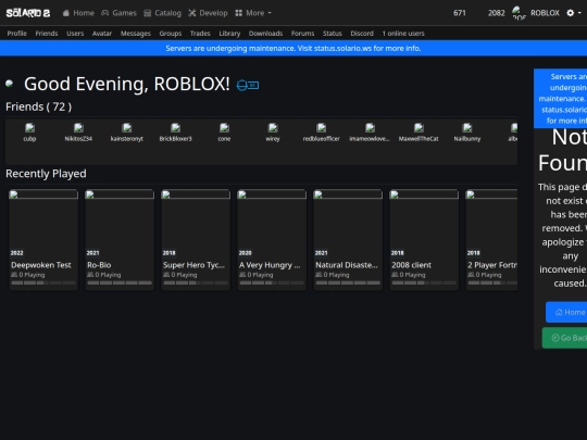 home screenshot