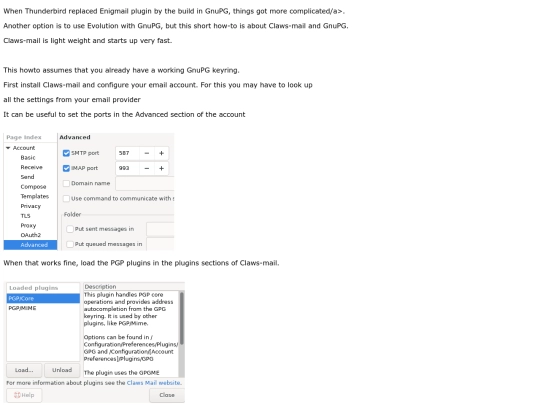 email-gnupg screenshot