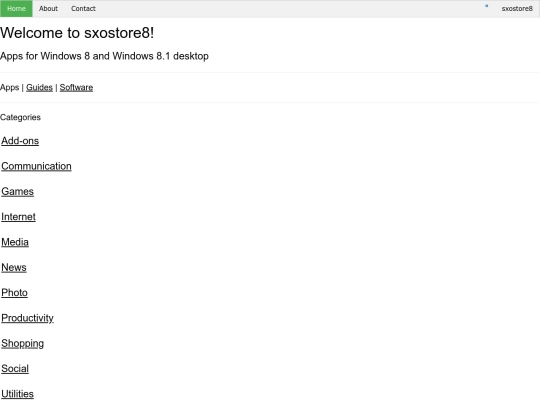 sxostore/8 screenshot