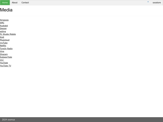 sxostore/media screenshot