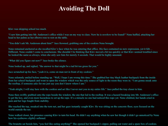 avoiding-the-doll screenshot