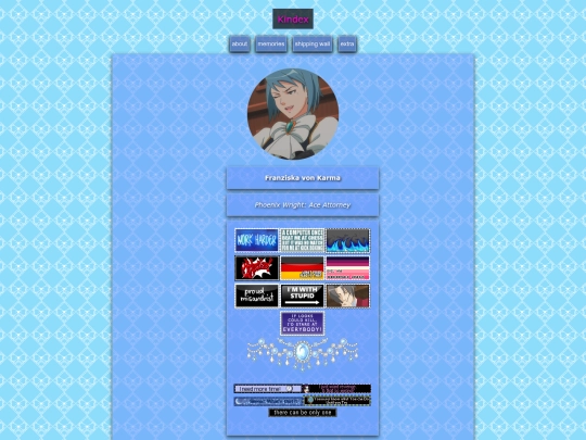 kindex/franziska screenshot