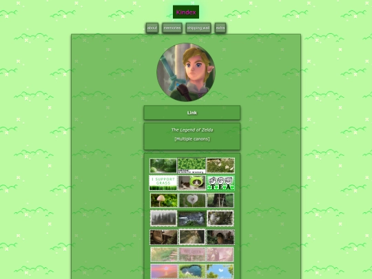 kindex/link screenshot