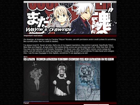 Drawings screenshot