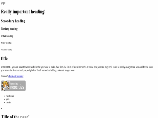 index screenshot