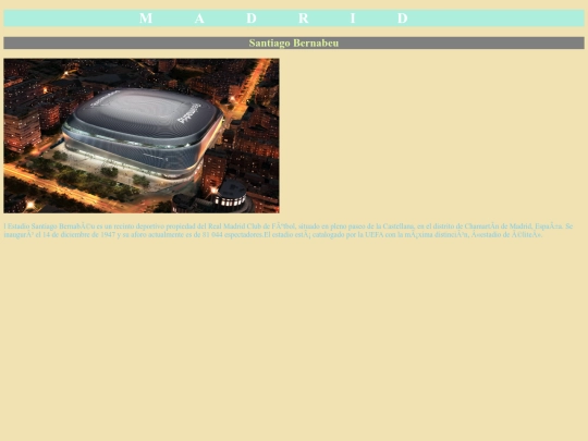 Examen madrid/Madrid screenshot