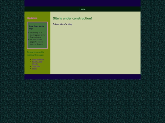 blog screenshot