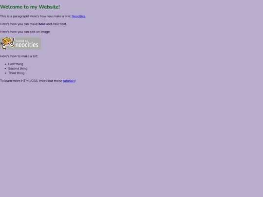 test screenshot