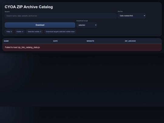 ZipArchive screenshot
