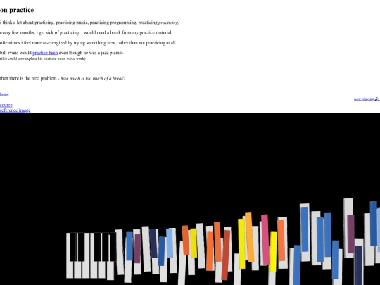 practice screenshot