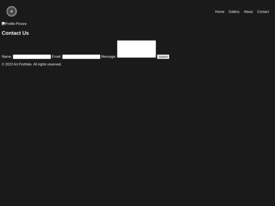 contact screenshot