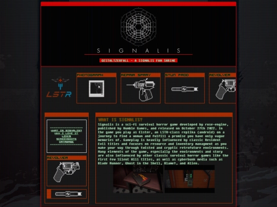 games/SIGNALIS screenshot