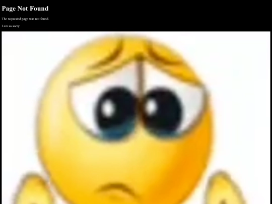 not_found screenshot