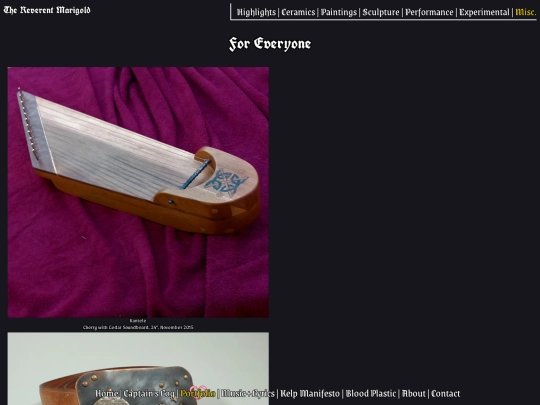 Portfolio/Misc screenshot
