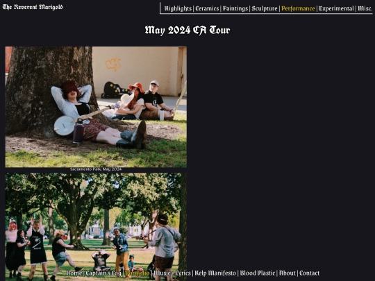 Portfolio/Performance screenshot