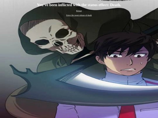 Death screenshot