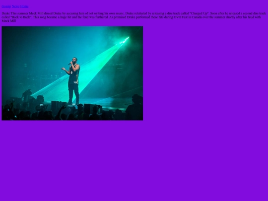 Music screenshot