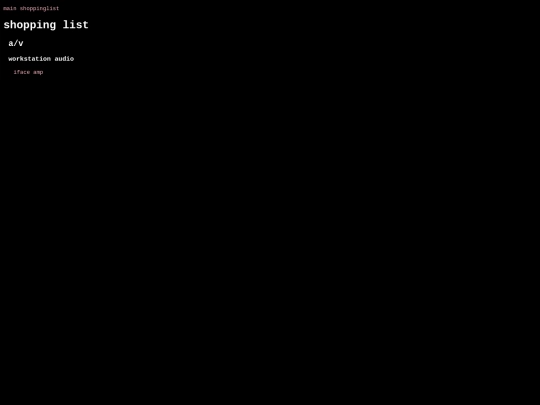 slist screenshot