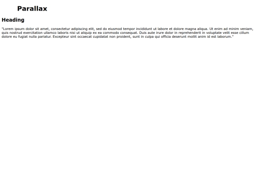 parallax screenshot