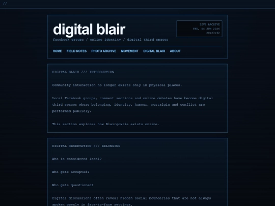 digitalblair screenshot