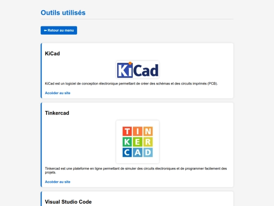 les liens screenshot