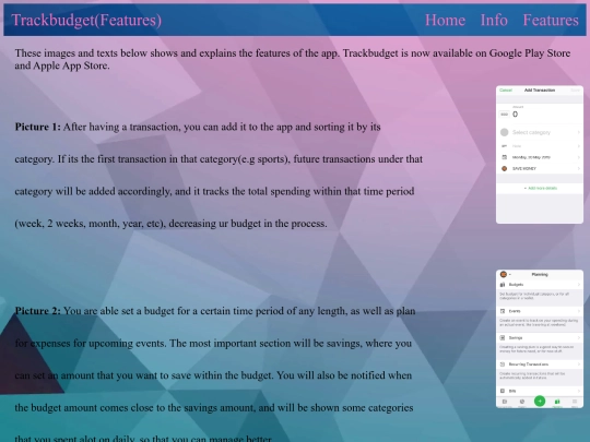 features screenshot