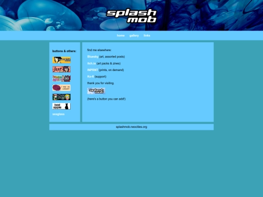 links screenshot