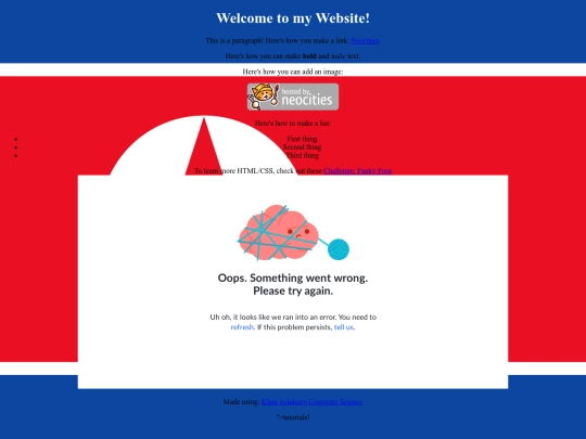 test screenshot