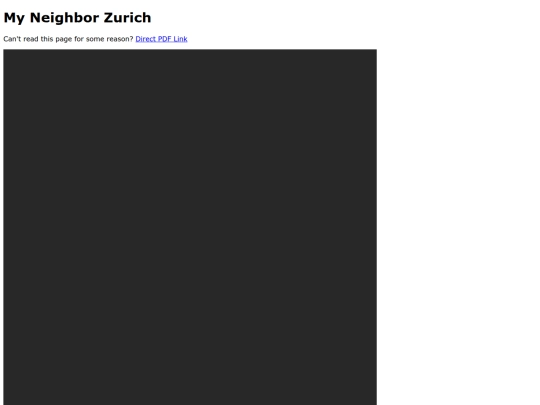 Zurich screenshot