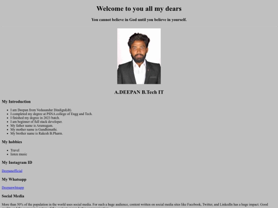 Deepanofficial/Deepan screenshot