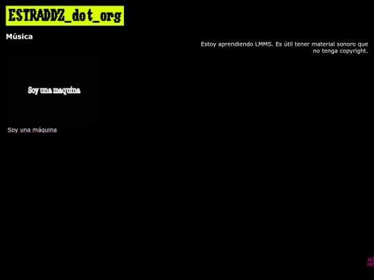 html/musica screenshot